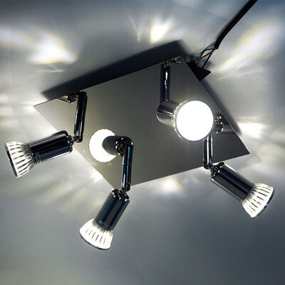 

Square 4 Way Ceiling Spotlight Spot Light