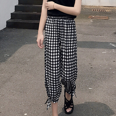 

Tailored Fashion Women Casual Loose Trousers Ankle -Length Pant