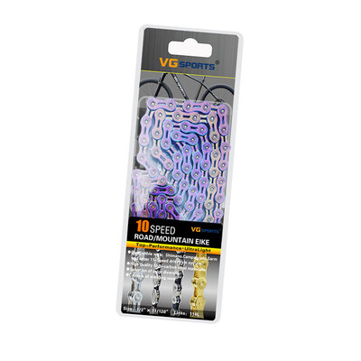 

91011 Speed MTB Road Bike Bicycle Chain Semi-Hollow Chain Full Plating Metal