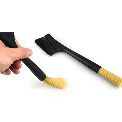 

Removable Double Head Coffee Brush Coffee Grinder Machine Cleaning Brush Dusting Espresso Coffee Powder Brush