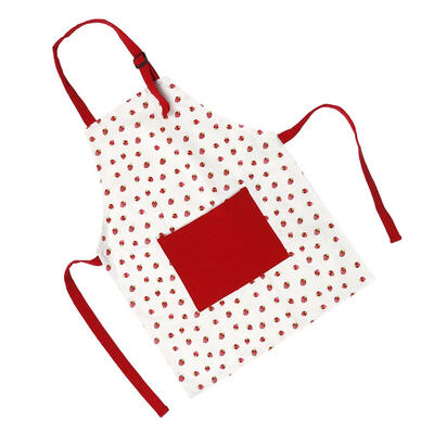

Greensen Children Kids Cooking Baking Painting Apron Chefs Kitchen Red Strawberry Kitchen Apron Kids Apron