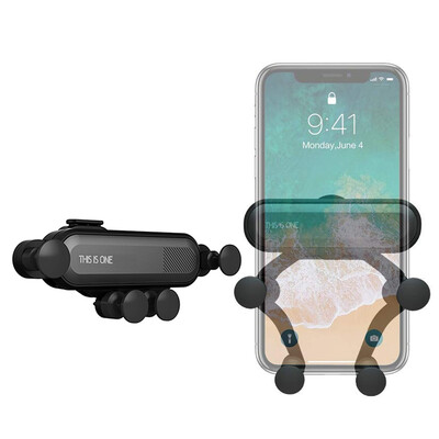 

360-Degree Rotation Gravity Car Air Outlet Phone Holder for iPhone