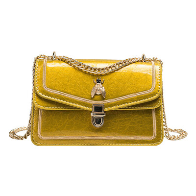 

European&American fashion ladies bag new retro wild handbag shoulder diagonal small square bag