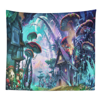 

Toponeto Home decor Tapestry With 3D painting flower Wall Art Hippie Wall Hanging Bohemia