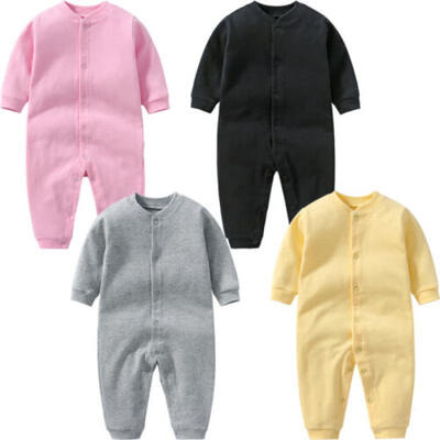 

UK Newborn Baby Girl Boy Winter Cotton Clothes Romper Bodysuit Jumpsuit Outfits