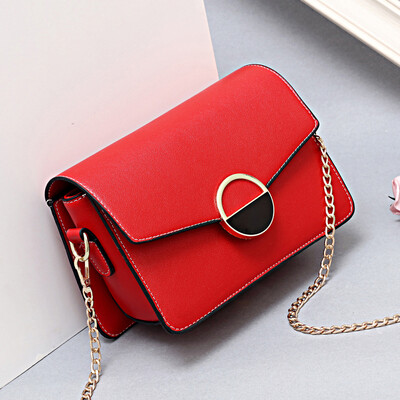

Ins chain small square bag fashion in summer small fresh single shoulder oblique satchel bag