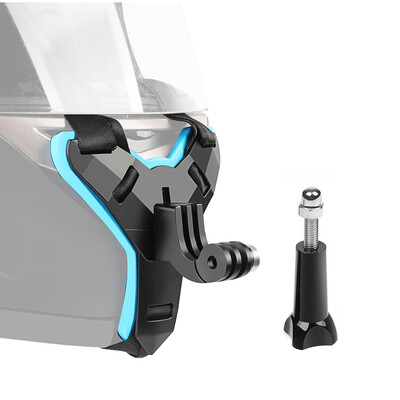 

Full Face Helmet Chin Mount Jaw Holder Motorcycle Helmet Strap for GoPro Hero 76543 SJCAM sj500060007000 DJI Osmo Action XIA