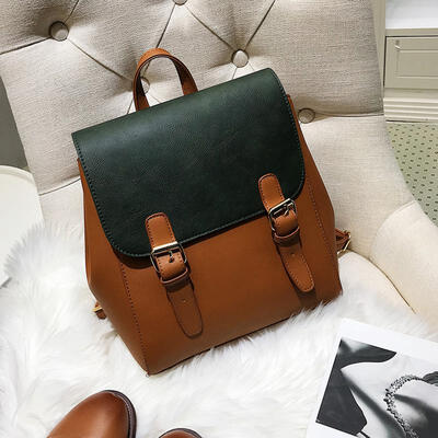 

Retro Vintage Style Womens Backpack Fashion Simple Travel Shoulder Bag Handbag For Girls