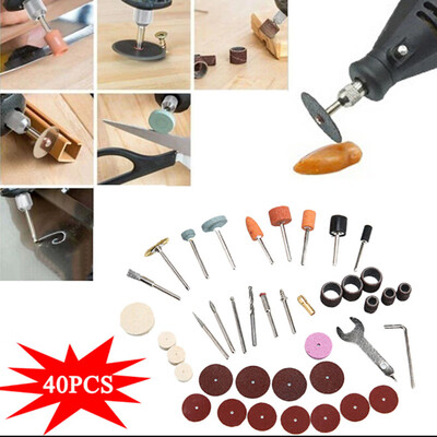 

40pcsSet Grinding Polishing Accessories for Electric Drill Grinder Rotary Tool