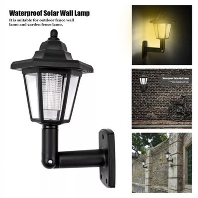 

〖Follure〗Solar Power LED Light Path Way Wall Landscape Mount Garden Fence Lamp Outdoor