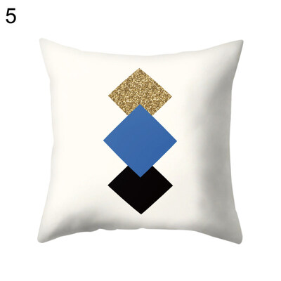 

Pineapple Block Match Pillow Case Cushion Cover Sofa Bed Car Cafe Office Decor