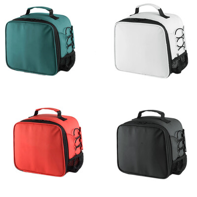 

Multi-purpose Picnic Lunch Bag Women Men Kids Aluminum Foil Insulation Lunch Pouch Extra Mesh Pocket Zipper Bag