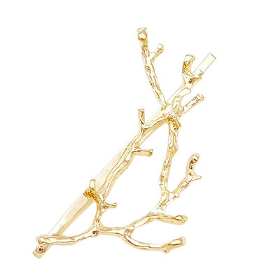 

Woman Sweet Antler Twig Branch Hair Clip Alloy Girl Ladies Hair Pin Female Hair Accessories Beauty