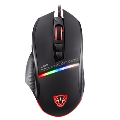 

Refurbished Motospeed V10 USB Gaming Wired Mouse with LED Backlight