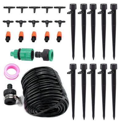 

Greensen 25M Micro Drip Irrigation Auto Timer Self Plant Watering Garden DIY Hose System