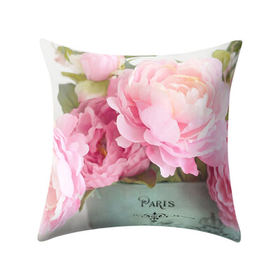 

〖Follure〗Plant Printed Polyester Pillow Case Cover Sofa Cushion Cover Home Decor