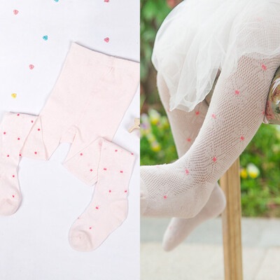 

Cotton Child Stockings Girls Tights Summer Mesh Pantyhose Anti-mosquito Socks
