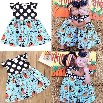 

Toddler Kids Baby Girls Princess Dress Party Wedding Pageant Formal Dresses Halloween