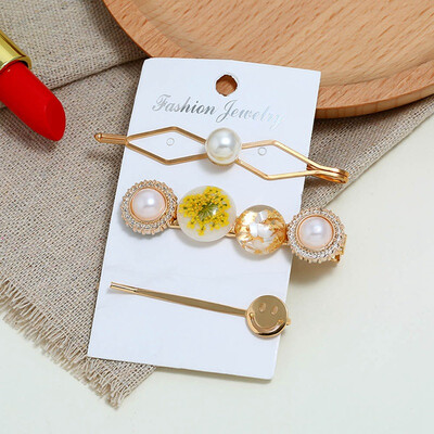 

Pearls Hair Clips Girls Pearl Hair Pins Hair Barrettes Decorative Bridal Hair Clips Handmade Hair Accessories