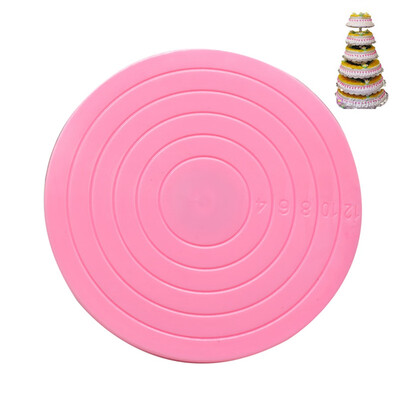 

1Pc Small Cake Rotating Turntable Decorative Frame Cake Baking Tools Household