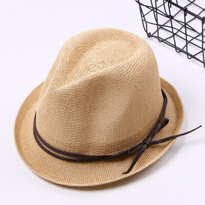 

Korean version of summer sun hat childrens straw hat sun hat spring cotton hat beach hat holiday season Hat Tide