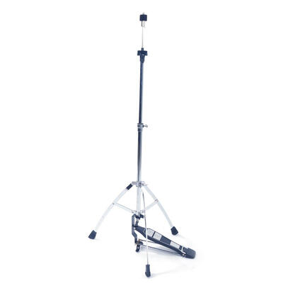 

Glarry Professional Pedal Control Style Hi-Hat Stand with Pedal Silver & Black