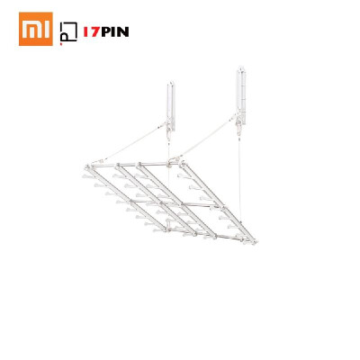 

Xiaomi 17PIN Multifunctional Clothes Hanger With Hook Wall Organizer Rack Stand Stainless Steel Laundry Drying Rack Baby Adults Ha