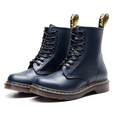 

High help 1460 Martin boots mens large size British wind couple short boots men&women leather boots round head trend motorcycle shoes