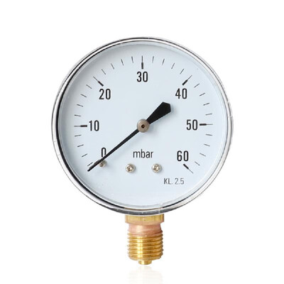 

Y60 Pressure Gauge Radial Pressure Gauge High Quality Oil Pressure Manometer Water Pressure Meter Precision 14 BSPT Gas Pressure