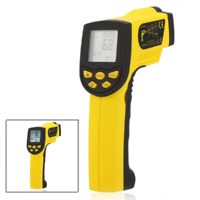 

HoldPeak HP-1300 Non-contact 161 Infrared IR Thermometer Laser Temperature Gun Sensor Meter Range -501300℃