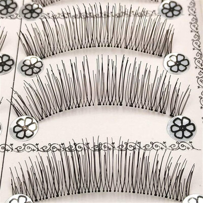 

〖Follure〗Handmade Natural Fashion Long False Eyelashes For Makeup 10 Pairs