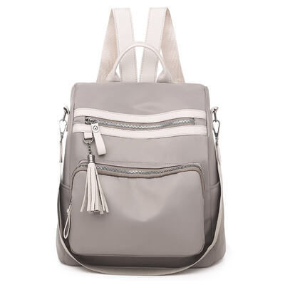 

Oxford cloth shoulder bag womens waterproof tide Korean fashion Joker bag canvas small backpack womens bag