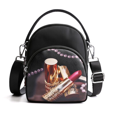 

Mini-small cloth bag net red canvas color design fashion Baitao slant bag lady bag small