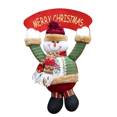 

Santa Claus Pendant Snowman Shape Pendant Christmas Ornament Pendant Christmas Cloth Doll Santa Pendant Xmas christmas