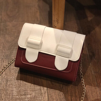 

Tailored Fashion Lady Shoulders Small Backpack Letter Purse Mobile Phone Messenger Bag