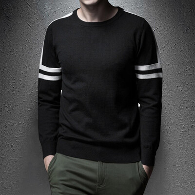 

Toponeto Mens Autumn Winter Casual Long Sleeve Knitting Hoodie Sweaters Tops Blouse