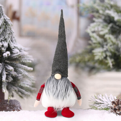 

Tailored Christmas Decoration Faceless Doll Figurine Decoration Children Creative Gift