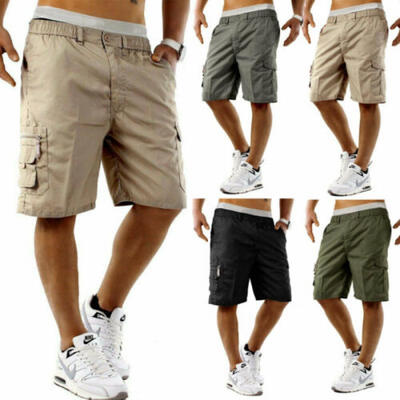 

AU Mens GYM Shorts Training Running Sport Workout Casual Jogging Pants Trousers