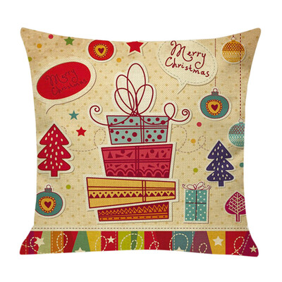 

〖Follure〗Christmas Tree comfortable Sofa Festival Pillow Case Cushion