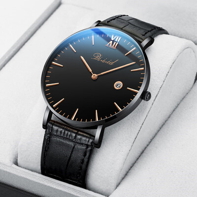 

Worm hole concept college entrance examination special watch mens thin ultra thin student trend Korean version of simple waterpro