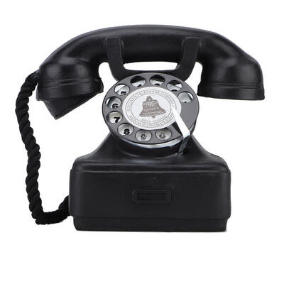 

Greensen Vintage Retro Antique Phone Landline Telephone Home Desk Decor Ornament Photograph Props