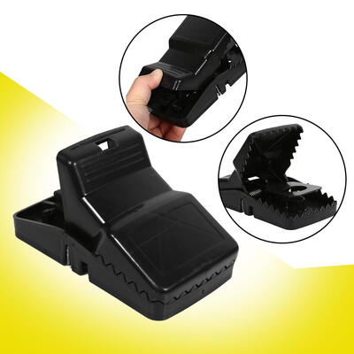 

6Pcs Black Strong Mouse Trap Rat Hunting Mice Catcher Mousetrap Catching Reusable New Rat Hunting Rat Catcher Trap