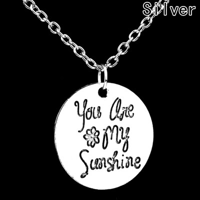 

High Quality Letter Item Punk Necklace Jewelry Gothic Best Silver Pendant