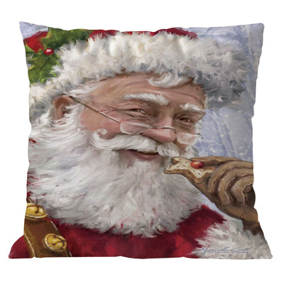 

Tailored Cotton Linen Christmas Pillow Case Sofa Car Throw Cushion Cover Home Decor
