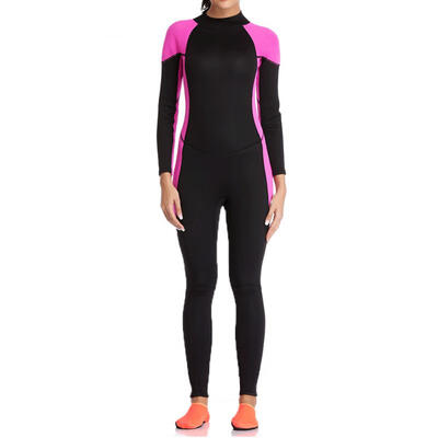 

Greensen Women One Piece Wetsuit Long Sleeve Swimsuit for Diving Surfing SnorkelingM