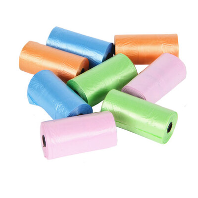 

Color Random Portable Baby Diapers Abandon Bag Roll Home Outdoor Disposable Plastic Garbage Pouches