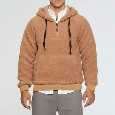 

Mens Winter Hoodies Slim Fit Hooded Sweatshirt Outwear Sweater Warm Coat Jacket