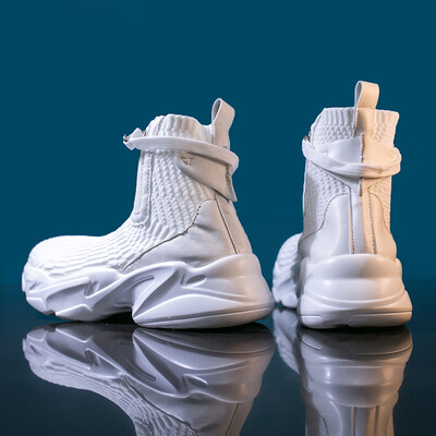 

Stretch socks shoes women 2019 summer high-top sneakers women thick-soled casual net red Torre shoes hip-hop shoes tide