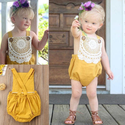 

Newborn Baby Boys Girls Summer Romper Bodysuit Jumpsuit Outfits Set Clothes