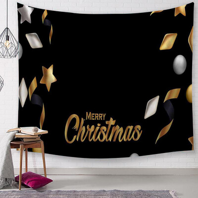 

Toponeto Christmas Tapestry Santa Print Wall Hanging Tapestry Art Home Decor